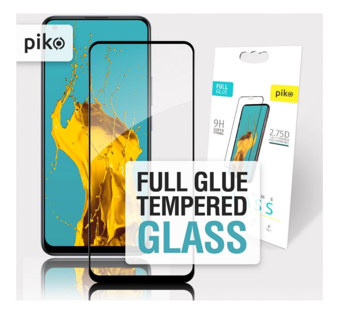 Стекло защитное Piko Full Glue Realme 8 Pro (1283126523298)