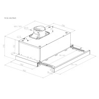 Витяжка кухонна Pyramida TX 50 (750) R IX