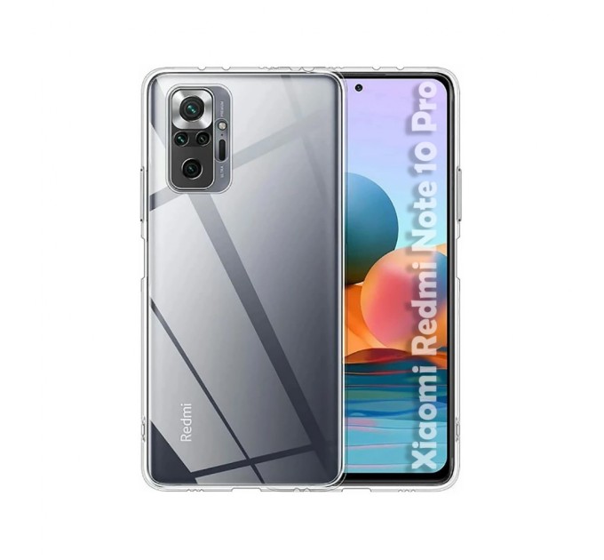 Чохол до мобільного телефона BeCover Xiaomi Redmi Note 10 Pro Transparancy (708938)