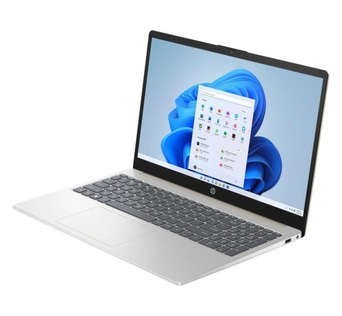 Ноутбук HP HP 15-fd1043ua 15.6" FHD IPS, 300n/Core5-120U (5.0)/16Gb/SSD512Gb/Intel Graphics/DOS/Золотис (B0QS1EA)