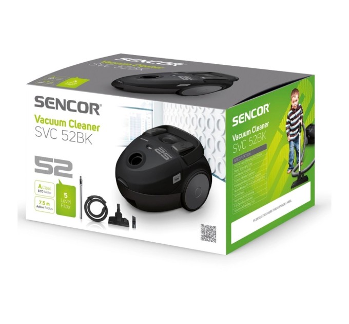 Пилосос Sencor SVC 52BK