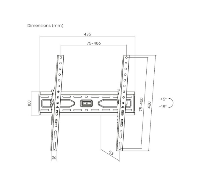 Кронштейн Brateck KL36-44T