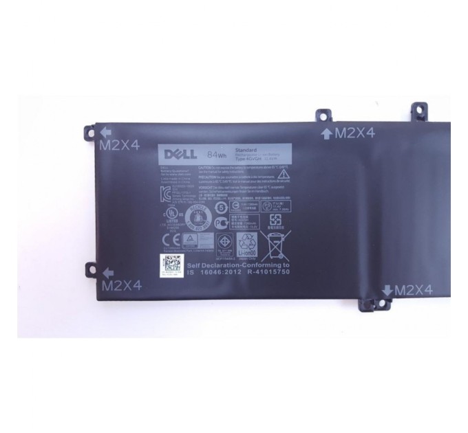 Аккумулятор для ноутбука Dell XPS 15-9550 (long) 4GVGH, 84Wh (7260mAh), 6cell, 11.4V, Li-i (A47245)