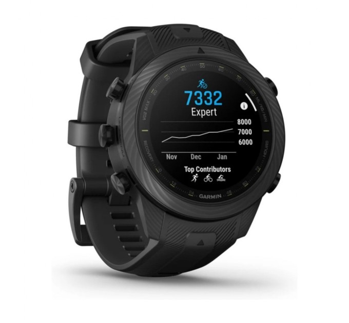 Смарт-годинник Garmin MARQ Athlete Gen 2, Carbon, GPS (010-02722-11)