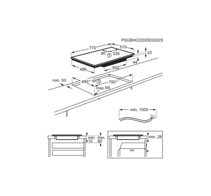 Варочна поверхня Electrolux EIS82453IZ