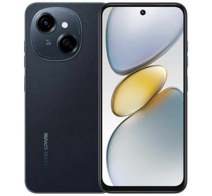 Мобільний телефон Tecno Spark Go 1 4/64GB Startrail Black (4894947036439)