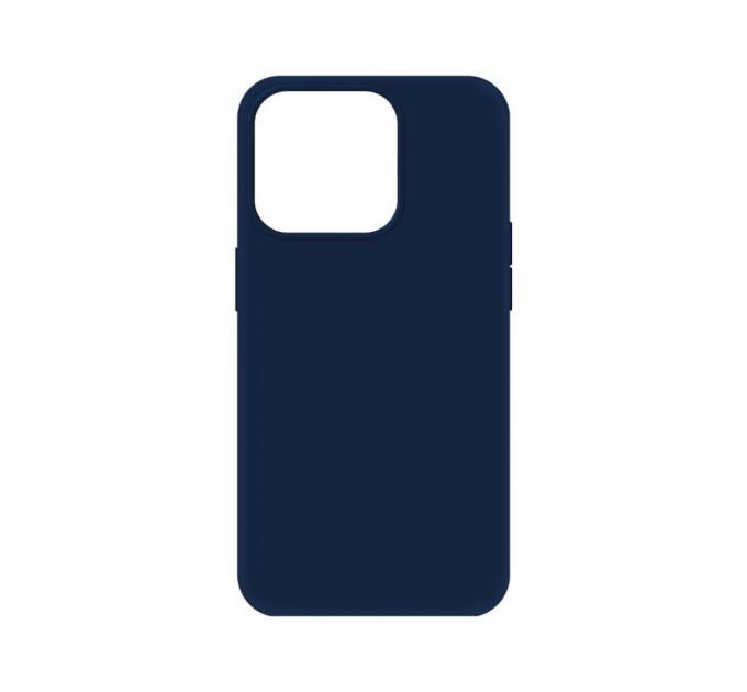 Чохол до мобільного телефона MAKE Apple iPhone 15 Pro Silicone Navy Blue (MCL-AI15PNB)