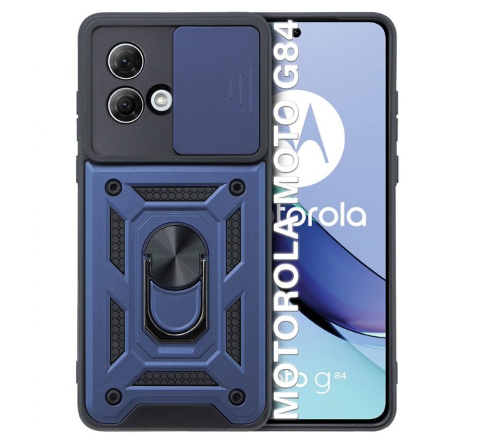 Чохол до мобільного телефона BeCover Military Motorola Moto G84 Blue (710676)