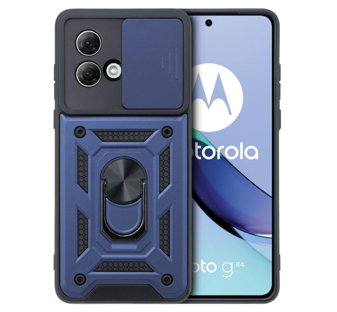 Чохол до мобільного телефона BeCover Military Motorola Moto G84 Blue (710676)