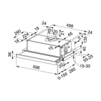 Витяжка кухонна Franke Smart Telescopic FSM 601 BK/GL (315.0489.958)