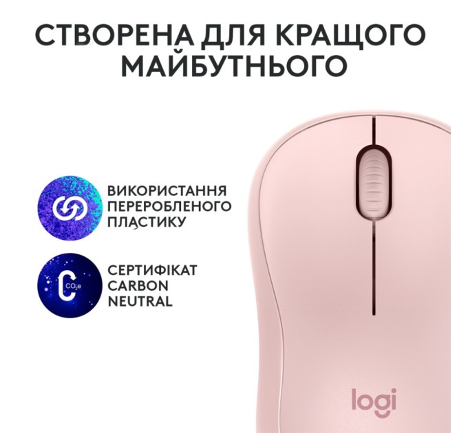 Мишка Logitech M240 Silent Bluetooth Rose (910-007121)