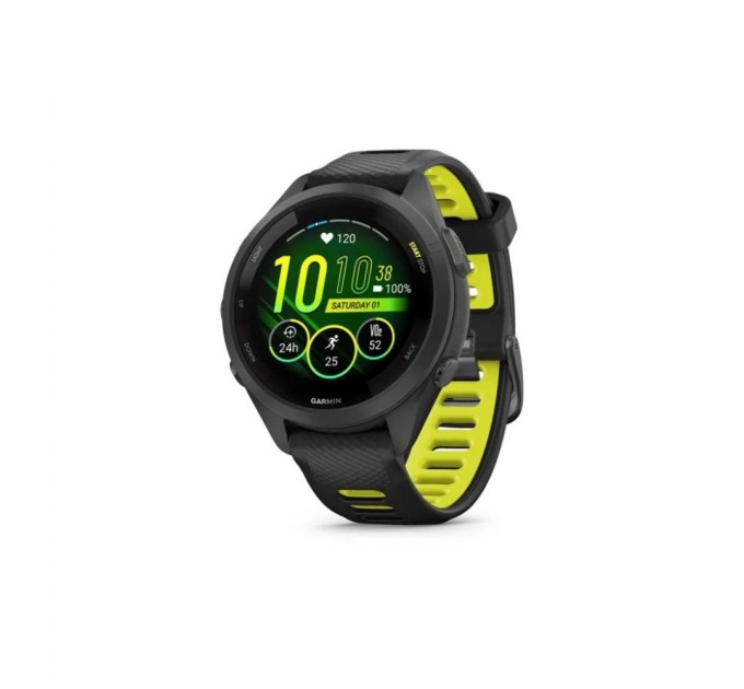 Смарт-годинник Garmin Forerunner 265S, Black, GPS (010-02810-13)