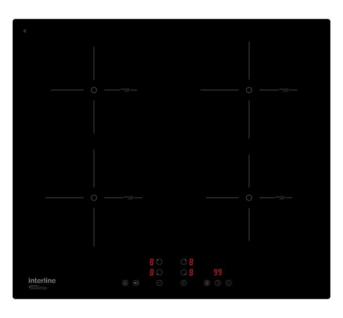 Варочна поверхня Interline VIK 860 SIB BG