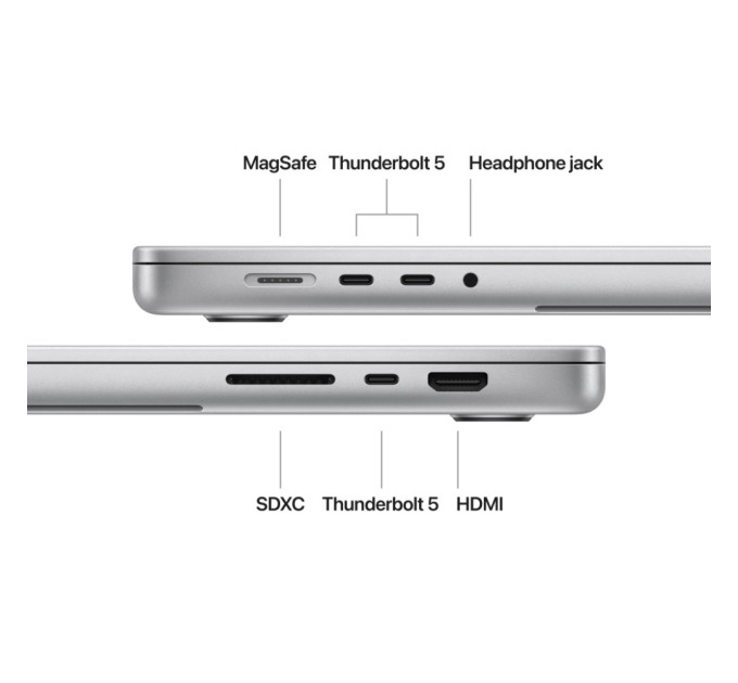 Ноутбук Apple MacBook Pro 16 A3186 M4 Max Silver (MX2W3UA/A)