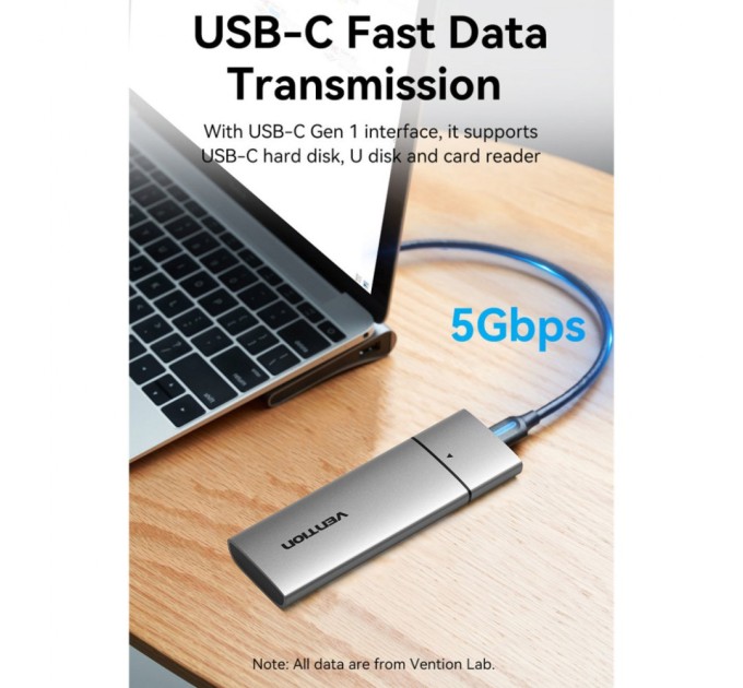 Концентратор Vention USB3.1 Type-C to DP/HDMI/VGA/USB-C/USB3.0x3/RJ45/SD/TF/TRRS 3.5mm/PD 100W 12in1 (THSHC)