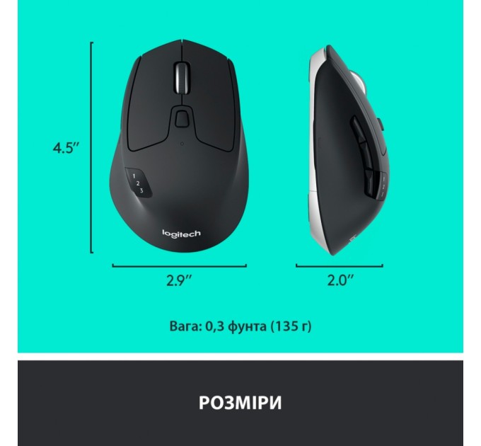 Мышка Logitech M720 Triathlon (910-004791)