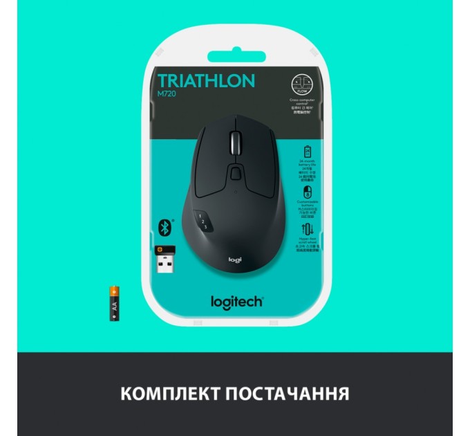 Мышка Logitech M720 Triathlon (910-004791)