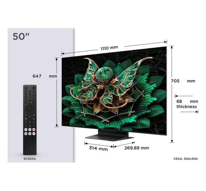 Телевізор TCL 50C7K