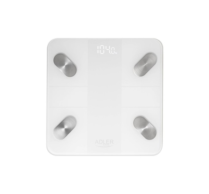 Ваги підлогові Adler AD 8186 white (AD8186W)