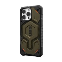 Чохол до мобільного телефона UAG iPhone 16 Pro Max Monarch Pro Magsafe Kevlar Element Green (11445711397B)