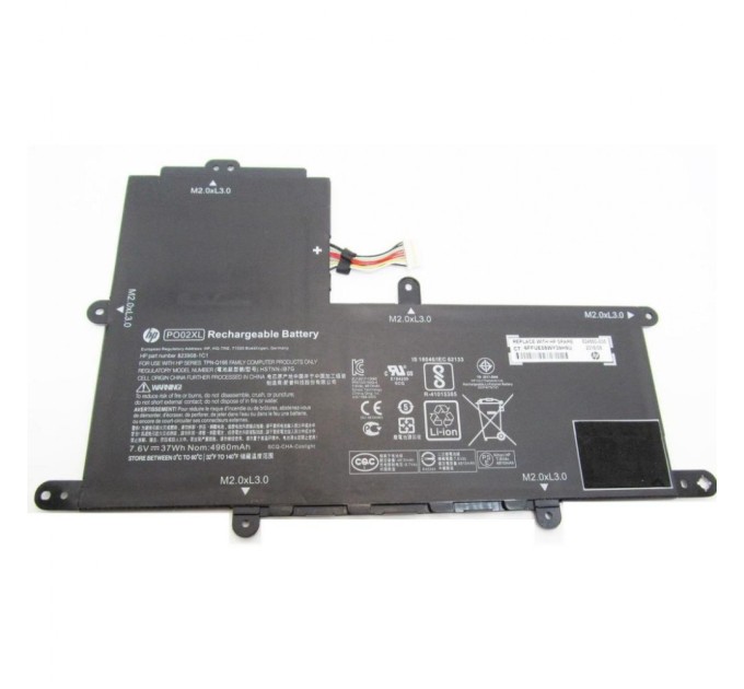 Акумулятор до ноутбука HP Stream 11-R HSTNN-IB7G, 4960mAh (37Wh), 2cell, 7.6V, Li-Pol, (A47221)