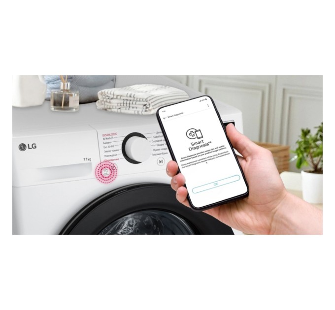 Пральна машина LG F4Y5ES6W