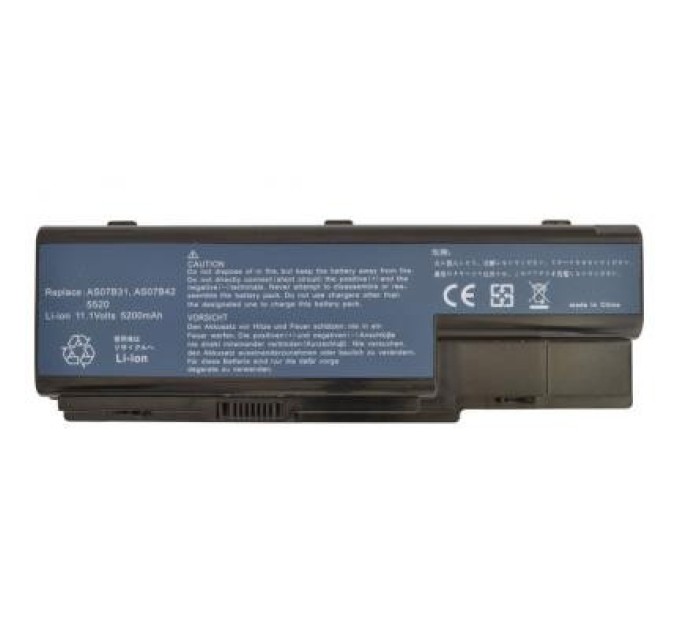 Аккумулятор для ноутбука AlSoft Acer AS07B31 5200mAh 6cell 11.1V Li-ion (A41115)