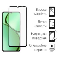 Чохол до мобільного телефона Dengos Realme C63 Carbon + glass Blue (DG-KM-104)