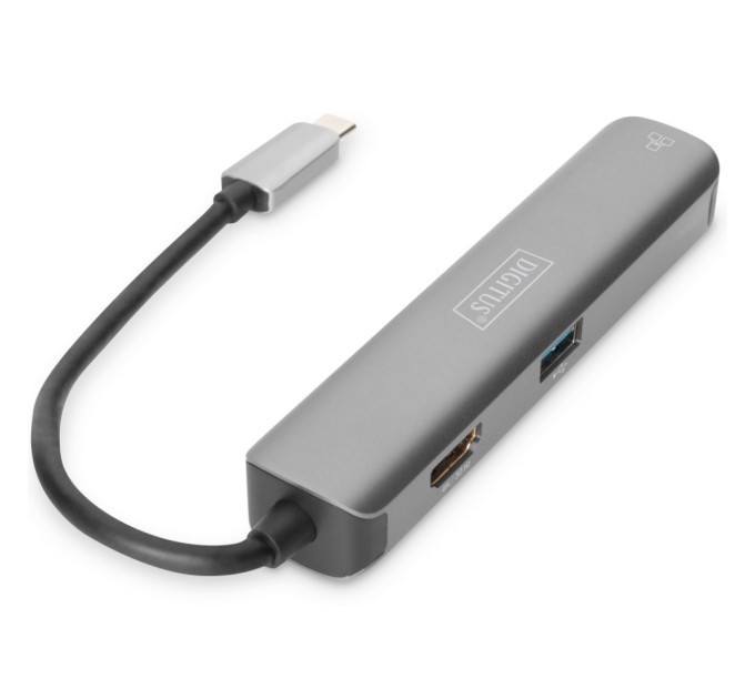 Концентратор Digitus USB-C 5 Port (DA-70892)