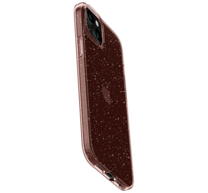 Чохол до мобільного телефона Spigen Apple iPhone 15 Liquid Crystal Glitter Rose Quartz (ACS06789)