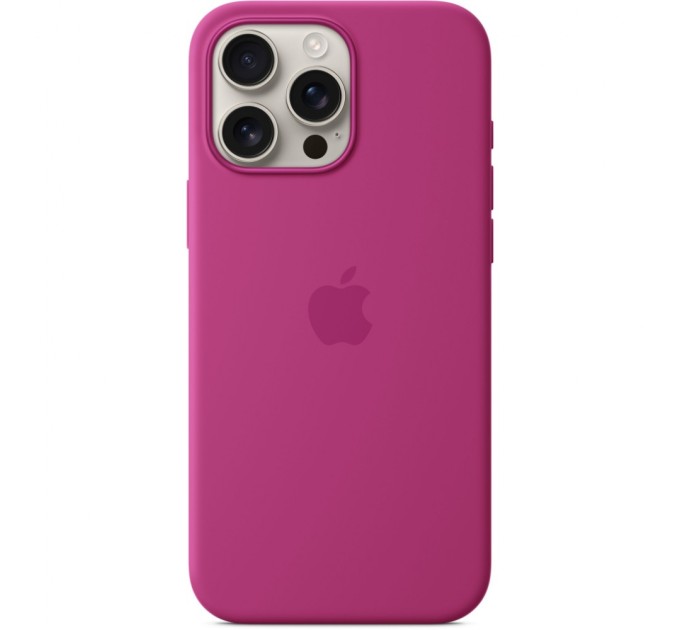 Чохол до мобільного телефона Apple iPhone16 Pro Max Silicone Case with MagSafe - Fuchsia (MYYX3ZM/A)