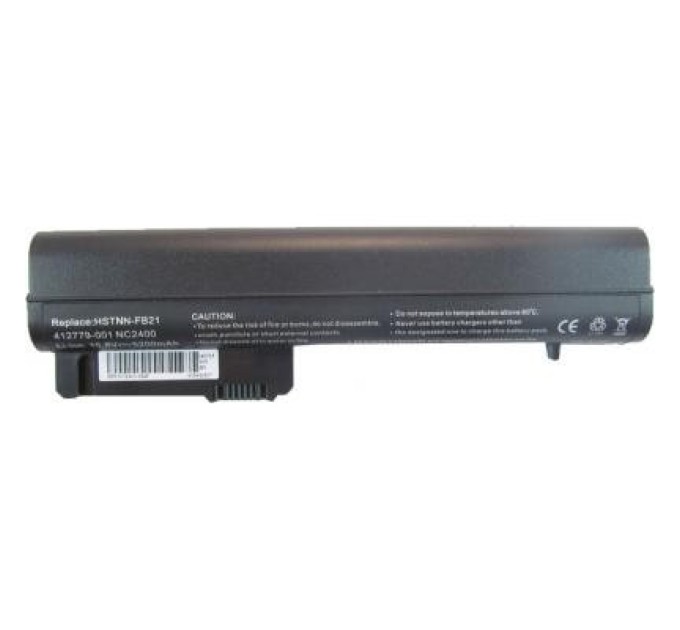 Акумулятор до ноутбука AlSoft HP Elitebook 2530p EH768AA 5200mAh 6cell 10.8V Li-ion (A41117)