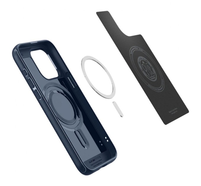 Чехол для мобильного телефона Spigen Apple iPhone 15 Pro Mag Armor MagFit Navy Blue (ACS06737)