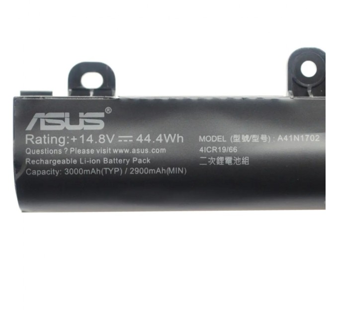 Акумулятор до ноутбука ASUS PU1440 A41N1702, 3000mAh (44.4Wh), 4cell, 14.8V, Li-ion (A47813)