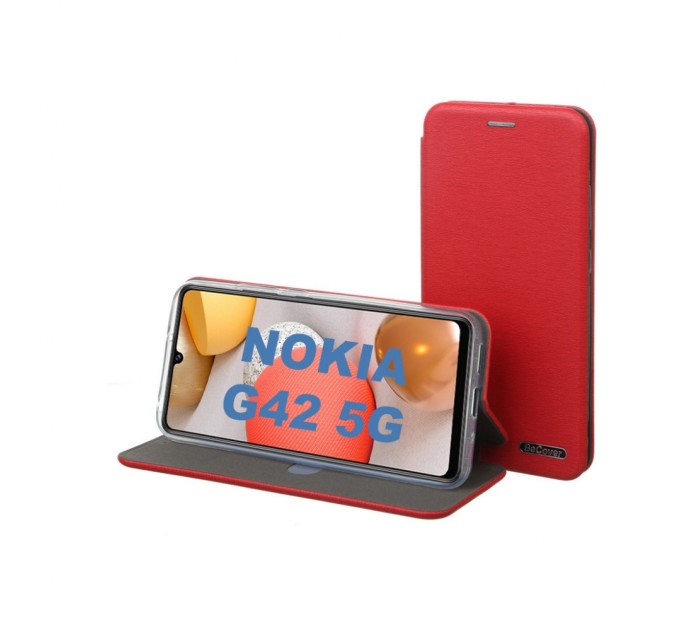 Чохол до мобільного телефона BeCover Exclusive Nokia G42 5G Burgundy Red (710252)