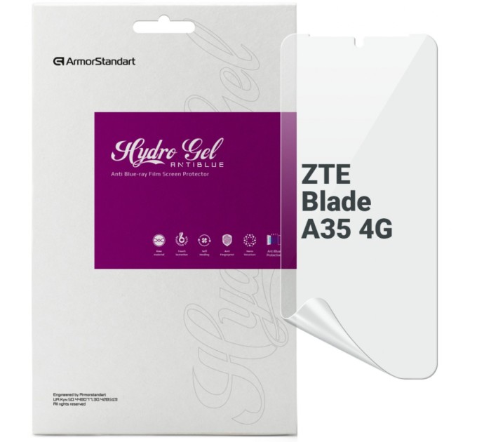 Плівка захисна Armorstandart Anti-Blue ZTE Blade A35 4G (ARM81509)