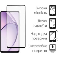 Чохол до мобільного телефона Dengos Oppo A3X Carbon + glass (Purple) (DG-KM-124)