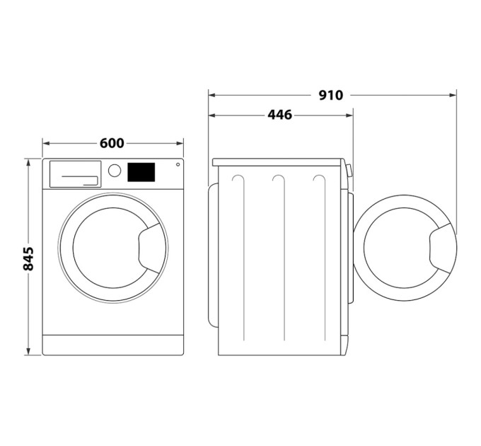 Пральна машина Indesit IM 640 MY TIME UA (IM640MYTIMEUA)