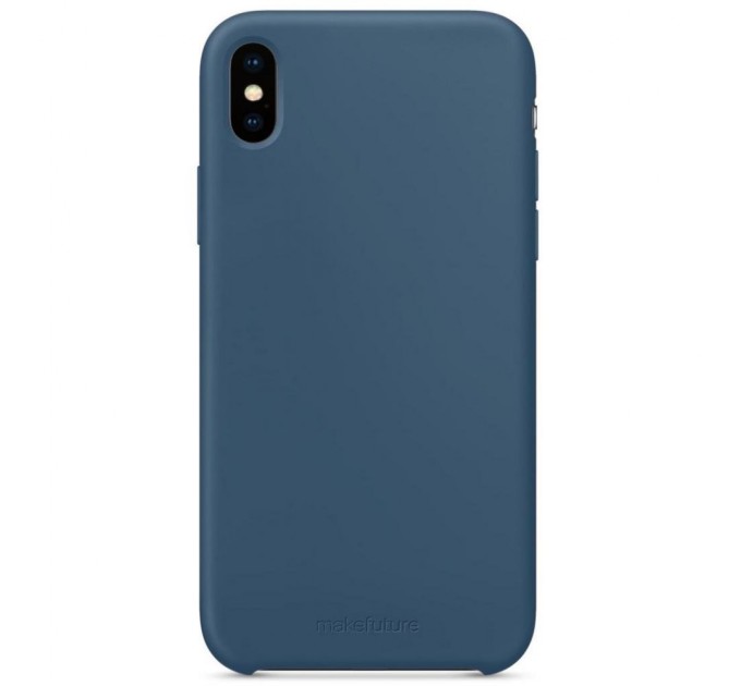 Чехол для моб. телефона MakeFuture Silicone Case Apple iPhone XS Max Blue (MCS-AIXSMBL)