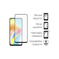 Чохол до мобільного телефона Dengos Kit for OPPO A78 4g case + glass (ice blue) (DG-KM-04)