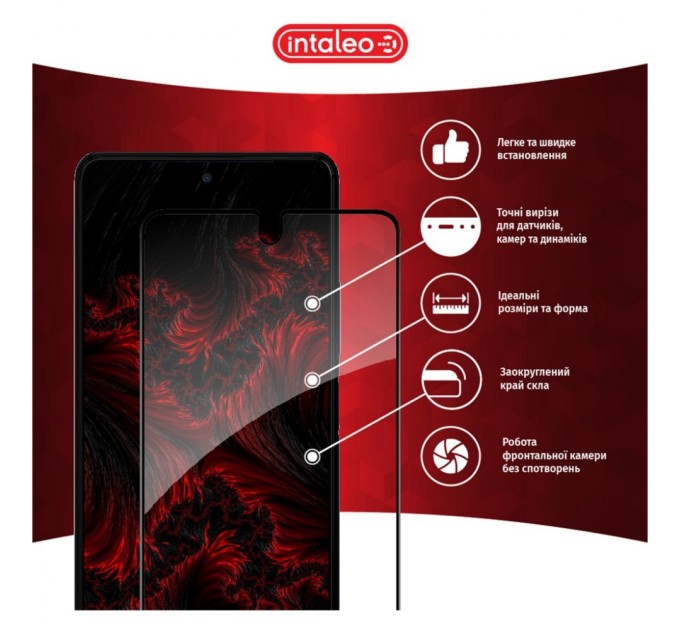 Стекло защитное Intaleo Full Glue Infinix Note 10 Pro 2022 (1283126535048)