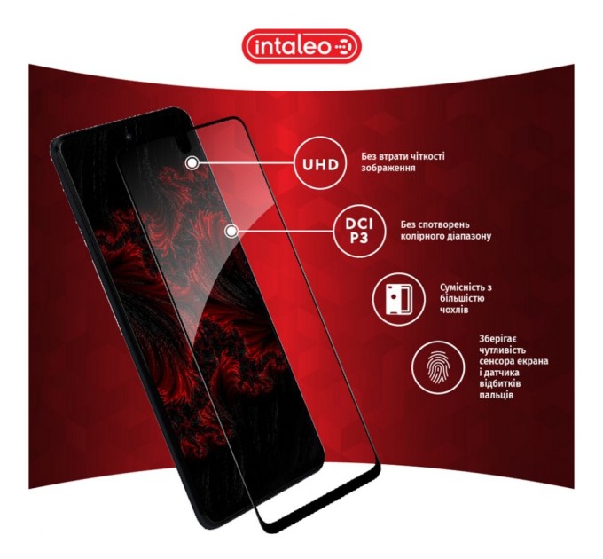 Стекло защитное Intaleo Full Glue Infinix Note 10 Pro 2022 (1283126535048)