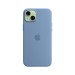 Чехол для мобильного телефона Apple iPhone 15 Silicone Case with MagSafe Winter Blue (MT0Y3ZM/A)