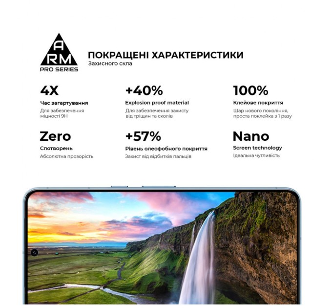 Скло захисне Armorstandart Pro Google Pixel 8 Black (ARM72907)