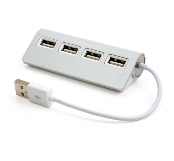 Концентратор Vinga USB 2.0 to 4*USB2.0 metal (VCPH2USB4)