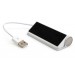 Концентратор Vinga USB 2.0 to 4*USB2.0 metal (VCPH2USB4)