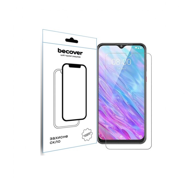 Скло захисне BeCover ZTE Blade L220 3D Crystal Clear Glass (709759)