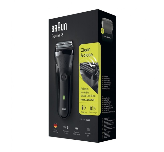 Електробритва Braun Series 3 300 Black