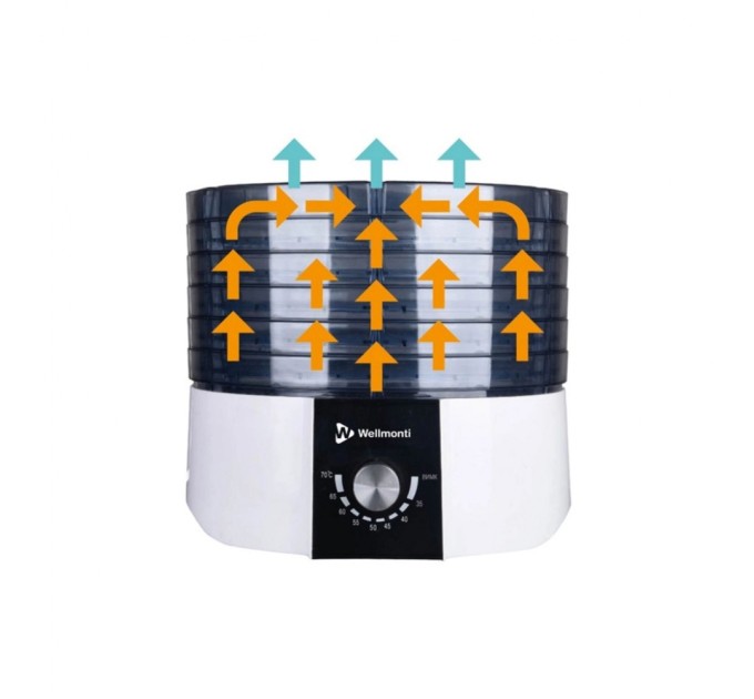 Сушка для овочів та фруктів Wellmonti WM-1011