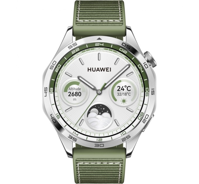 Смарт-годинник Huawei WATCH GT 4 46mm Green (55020BGV)